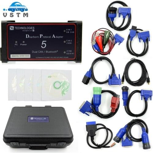 2021 Dpa5 Dearborn Protocol Adapter 5 Heavy Duty Truck Scanner New Released CNH DPA 5 Without Bluetooth Works For Multi-brands