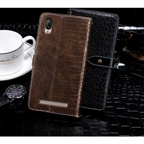 Leather Case For Doogee X90 6.1" Coque Crocodile Pattern Case Flip Cover Wallet Doogee X90 2019 Phone Shell Fundas Etui Bags