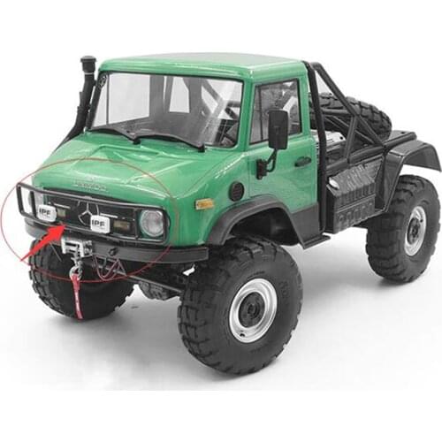 Metal RANCH Front Bumper For 1/10 RC AXIAL SCX10 90075 UMG10 Unimog Toy Cars Upgrade Parts Accessories
