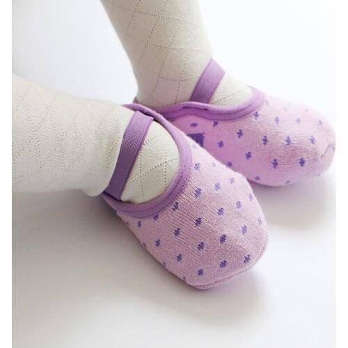 Toddler Girls Candy Color Floor Short Socks Baby Boys Anti-Slip Wave Point Boat Socks 2021 Autumn Children Cotton Clothes Socks