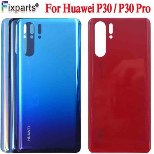 New For Huawei P30 Back Battery Cover Rear Door Battery Door Housing Case For Huawei P30 P30 Pro Battery Cover P30 Pro Case