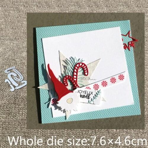 New Design Craft Metal stencil Cutting Dies 6pcs barley sugars decoration scrapbook die cuts Album Paper Card Craft Embossing