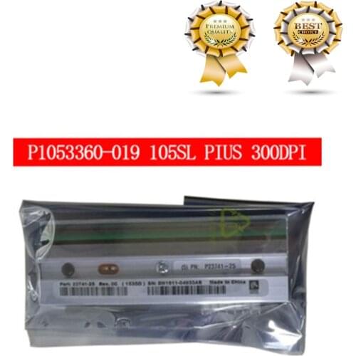 New original For Zebra 105SL PLUS 300dpi print head label head 305dpi Bar code printing head P1053360-019