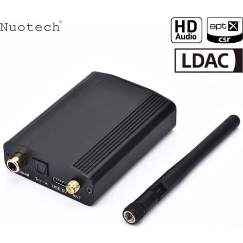 Nuotech LDAC Bluetooth 5.0 CSR8675 HIFI DAC Receiver Coaxial Optical Audio Digital Adapter