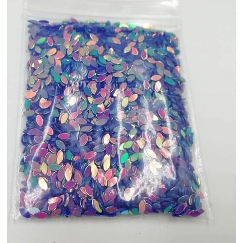 Wholesale 600g Eye Shape PVC Sequin Glitter Sparkle For Acrylic UV Nail, Nail Art Paillettes Decoration Slime Diy Supplies