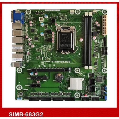 Original Industrial computer motherboard for ADVANTECH SIMB-683G2 Dual Gigabit NIC Fully Tested
