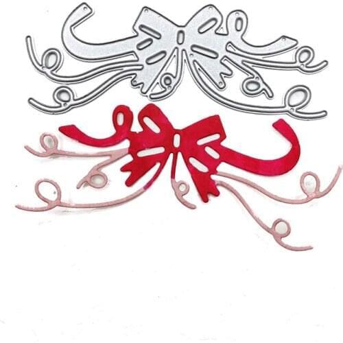 Julyarts Bowknot Die Cut Dies Scrapbooking Dies Metal Craft Supplies Scrapbooking Dies Photo Album Metal Cuts Blade Punch