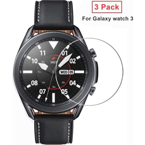 Glass Film For Samsung Galaxy Watch 3 45mm 41mm Screen Protector Tempered Glass Screen Protector Film for Galaxy Watch 3 45mm 41
