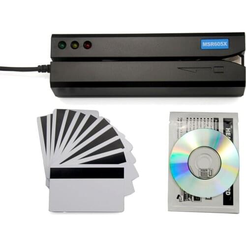 Deftun MSR605X card reader writer inside adaptor use in windows Mac compatible msr605 MSR606i msr x6 msrx6bt