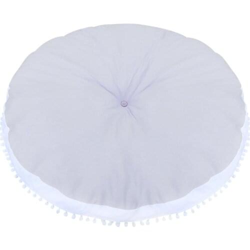 Cotton Wool Ball Fabric Thickening Childrens Carpet Round Baby Crawling Mat Home Childrens Room Decoration Climbing Mat