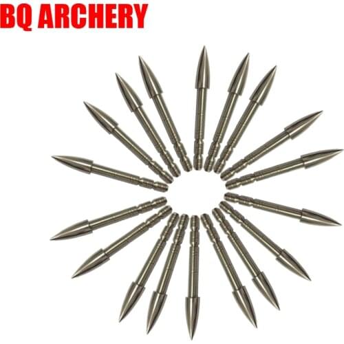 12pcs Archery Insert Broadhead ID4.2mm OD5.6mm Arrows Shaft Archery Arrow Head Arrow Point Tips Practice Hunting Accessories