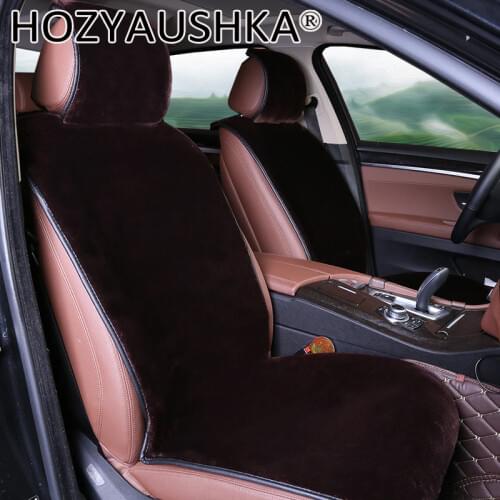 Five seatsCar seat cushion winter new wool cushion short plush free bundle mat winter warm universal car seat cover