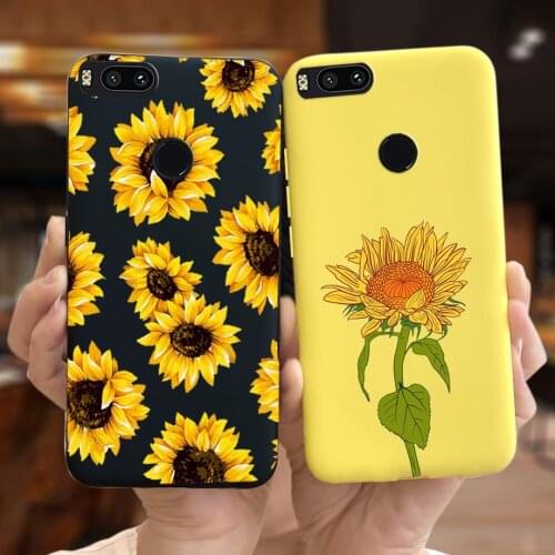 For Xiaomi Mi A1 Case For Womans Mama 5.5" Soft Liquid Silicone Bumper Cover For Xiomi Mi A1 MDG2 MDI2 Carcasas Fundas Mi A 1