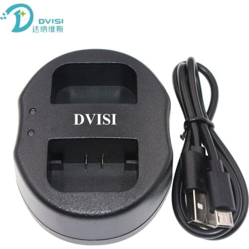 DVISI NP-FV50 Dual USB Charger for Sony NP-FV30 NP-FV50 NP-FV70 NP-FV100 NP-FH50 NP-FH70 HDR-CX170 HDR-CX300 HDR-CX150E