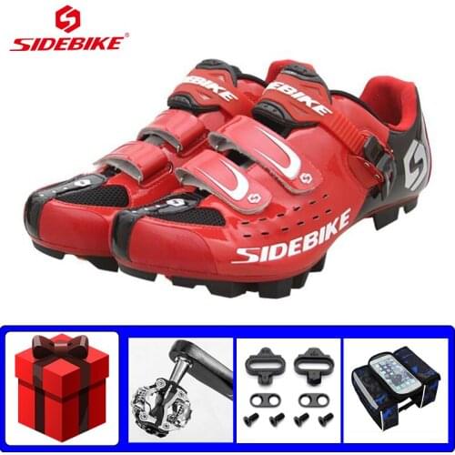 MTB Shoes Men Sapato Ciclismo Mtb Cycling Sneakers Add SPD Pedals Breathable Self-locking women Outdoor Riding Bicycle Footwear