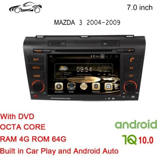 MAZDA 3 GPS DVD ANDROID CAR GPS FOR MAZDA 3 CAR DVD 7 inch CAR STEREO ANDROID 10 RAM 4G ROM 64G Car Multimedia NAVIGATION