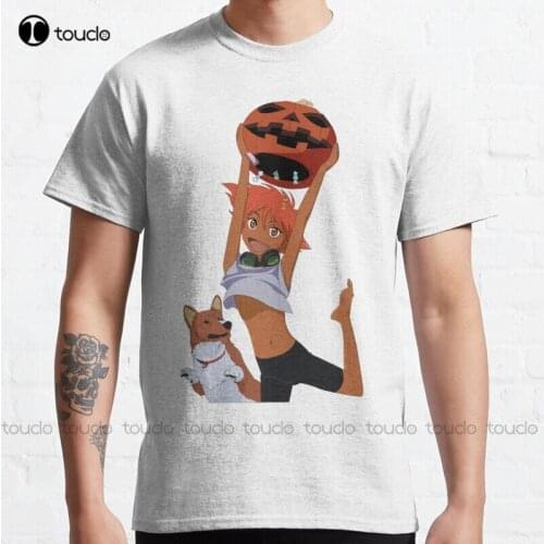 New Halloween Ed And Ein Cowboy Bebop Classic T-Shirt Women mens Shirts s-5xl mens funny tee shirts Unisex