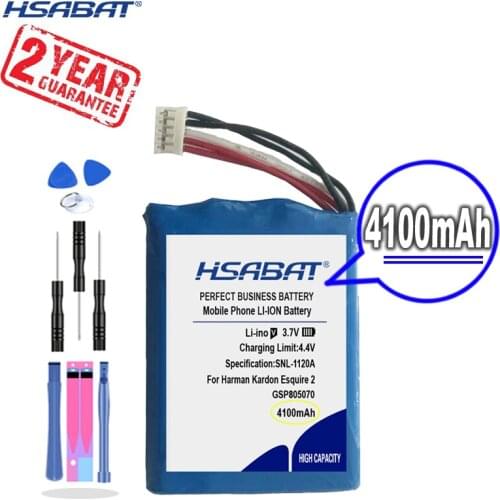 New Arrival [ HSABAT ] 3800mAh GSP805070 Replacement Battery for Harman Kardon Esquire 2 Speaker