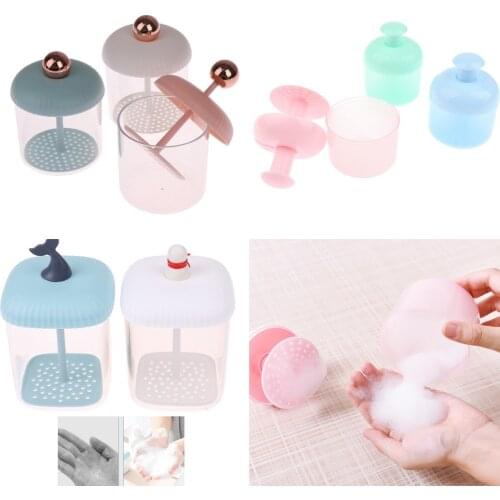Portable Foam Maker Facial Cleanser Bubbler Cup Body Wash Cleansing Shower Gel Shampoo Manual Foamer for Bath Face Clean Tool