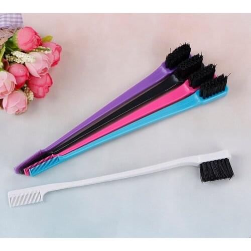 Double Sided Edge Control Hair Comb 1pcs Beauty Hair Styling Hair brush