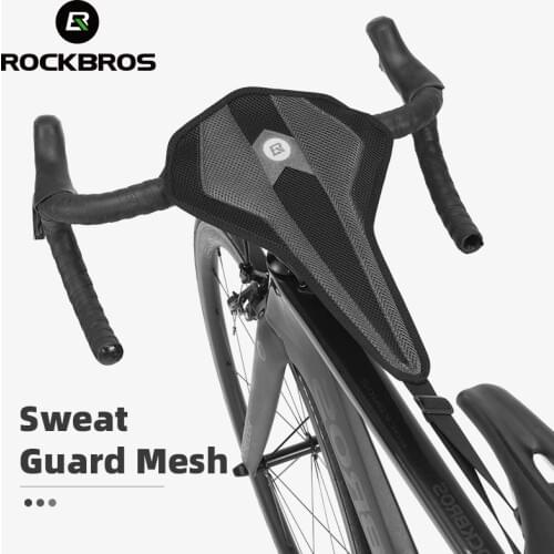 ROCKBROS Bicycle Sweatband Bike Training Sweat Net Triangle Cycling Pouch Quick Dry Sweat Band 2020 MTB Road Bike Accessories