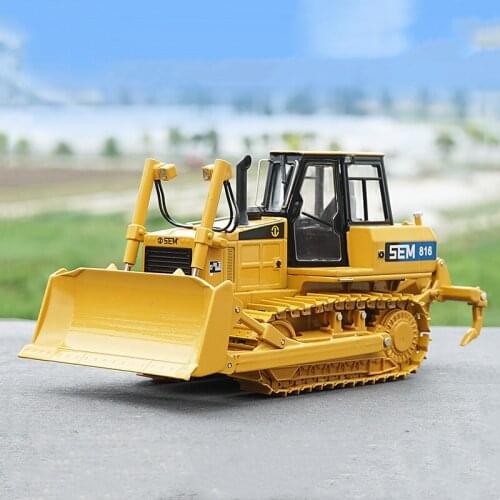 1/35 metal alloy die-casting Sangong bulldozer Caterpillar mechanical simulation car model High-end collection layout display