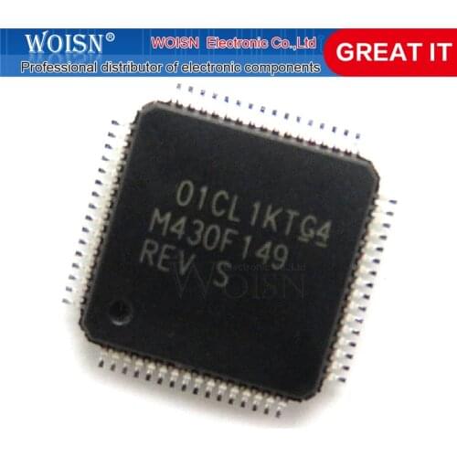 2pcs/lot MSP430F149 MSP430F149IPMR M430F149 LQFP64 In Stock