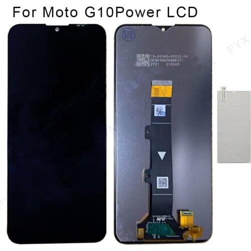 6.5" Original Lcd For Motorola Moto G10 Power LCD Display PAMR0002IN Touch Screen Digitizer Glass Panel For Moto G10 Power LCD