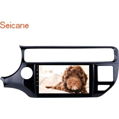 Seicane 9" 2Din WIFI GPS Navi Car Radio Android 8.1 Multimedia Player Stereo for KIA Rio 2012 2013 2014 2015 Left Hand Drive