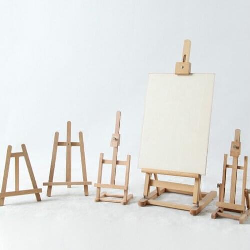 Mini Easel Caballete De Pintura Oil Paint Easel Lienzo Wooden Easel Stand Mini Drawing Table Art Supplies for Artist Sztaluga