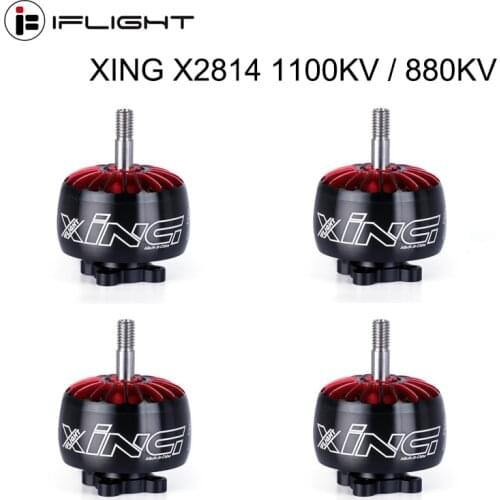 IFlight XING X2814 2814 1100KV / 880KV 2-6S FPV NextGen Motor with 5mm Shaft compatible 9 inch 10 inch frame for FPV drone