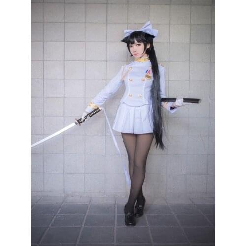 Azur Lane Ijn Takao Ijn Atago Hot Japanese Game Cosplay Costume Women Men Customized Halloween Clothing Set