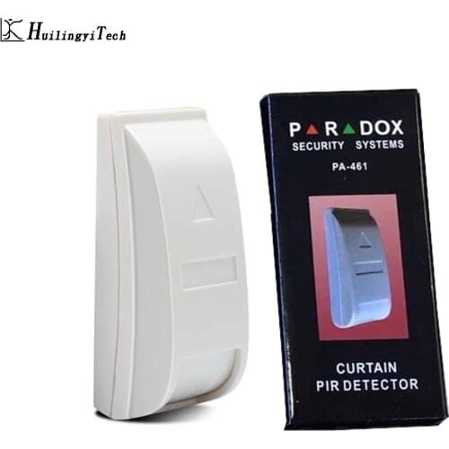 Mini Curtain PIR detector security system sensor Paradox PA-461 wired Motion detector Home Alarm anti theft