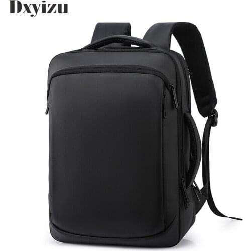 Mens Laptop Backpack Oxford Multifunction Waterproof Backpack USB Interface Business Travel Backpack School Bags Rucksack