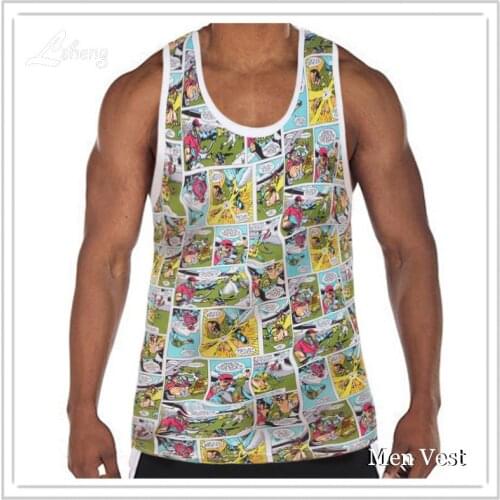 New Men Tank Top Man Fitness Singlets Brand Mens T-Shirt Sleeveless Man Gasp Tank Hip Hop Tops Vest Shirts Summer singlets