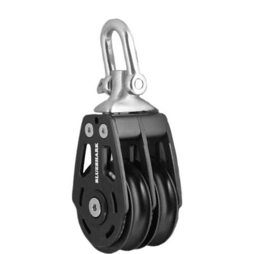 Sailboat Hardware 75 mm 3 Inch Aluminum Double Block 2715
