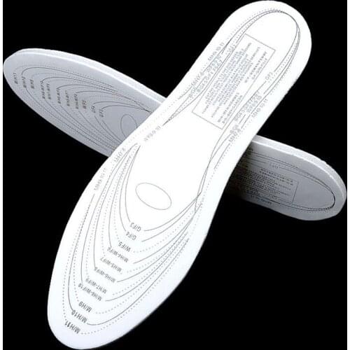 USHINE Comfort Foot Orthosis Arch Pain Insoles Memory Foam Insoles For Any shoes Insoles Sports Pad Man Woman