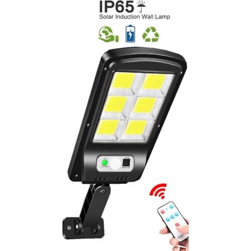 Tabular oblong Waterproof 120LED Solar Light Outdoor Solar Lamp PIR Motion Sensor Sunlight Street Lights for Garden Decoration 3