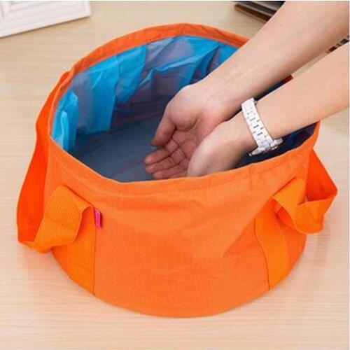 Portable Outdoor Travel Foldable Folding Camping Wash Basin Basin Bucket Bowl Sink Washing Bag Water bucket 15L