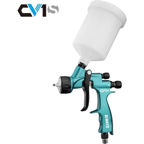 Deways Professional Spray Gun 1.3mm HVLP CV1 for Car Surface Painting 600ml Air Brush Pistol