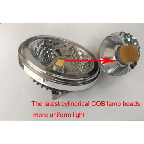 High Power 16W AR111 LED Light CREE COB LED Bulb Lamp G53 GU10 16W COB LED downlight QR111 LED Spot Light AC110V/220V/DC12V