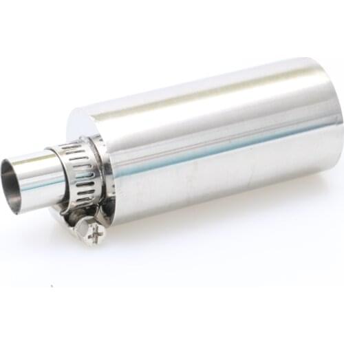 1pcs Exhaust Pipe Muffler Engine Silencer Length 109mm Inner Dia14mm Built-in Soundproof Cotton for RC Model Ship/Car/ Aircraft