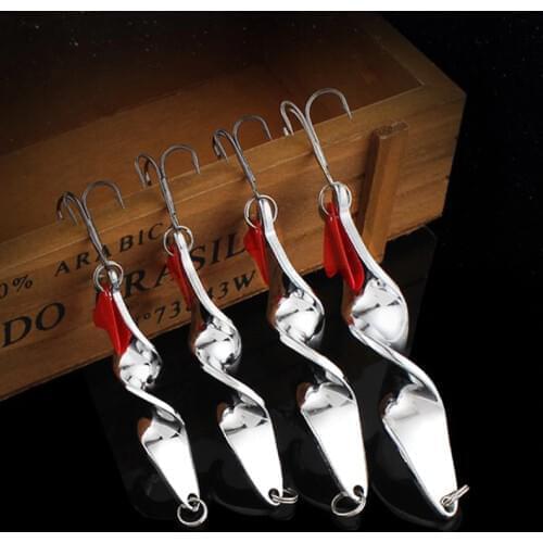 1PCS spoon lures spinner bait 10g 14g 21g 28g Fishing Lure spoon spinner/spinner lure/lure spinner/metal spinner