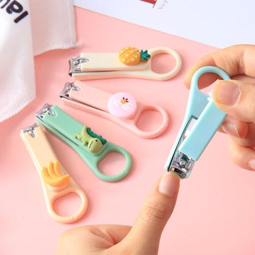 1Pc Mini Foldable Nail Clippers Portable Stainless Steel Nail Toe Cutter Trimmer Scissor Manicure Pedicure Tool Nail Supplies