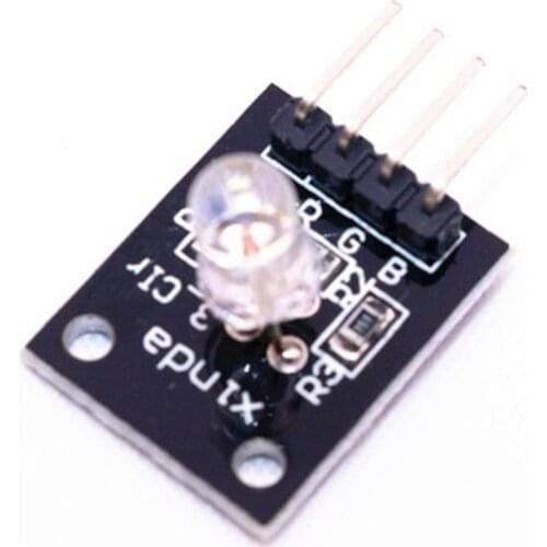 10pcs 4pin KEYES KY-016 Three Colors 3 Color RGB LED Sensor Module for Arduino