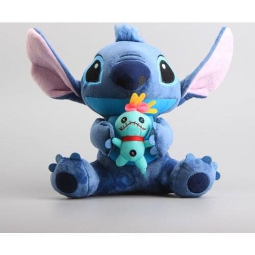 25/30cm Genuine Disney Interstellar Baby Plush Toy Stitch/angel Plush Doll Childrens Plush Backpack Couple Gifts For Children