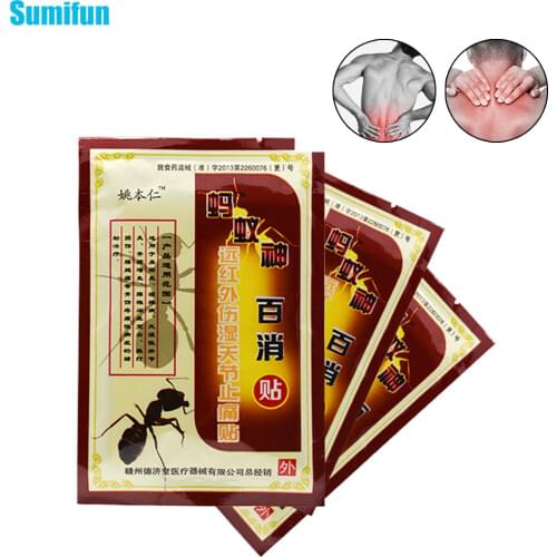 64Pcs Capsicum Patch Back Knee Muscle Adhesive Medical Plaster Pain Relief Arthritis Orthopedic Ointment For joints C510