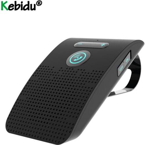Car bluetooth 5.0 handsfree kit sun visor wireless Speakerphone multi-point hands free speaker manos libres coche