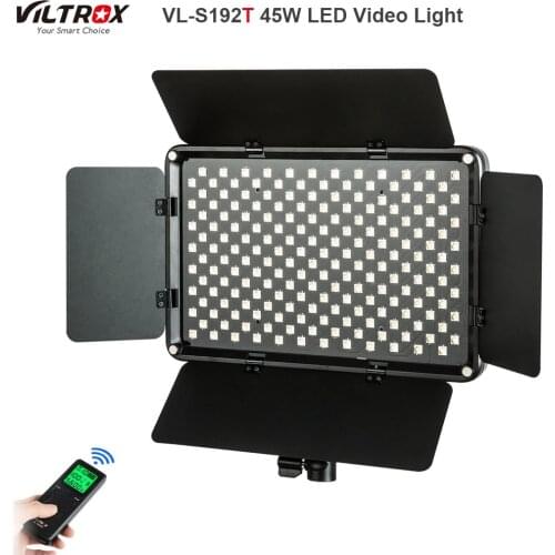 Viltrox VL-S192T 45W Wireless remote LED light Lamp Bi-color for camera photo shooting Studio YouTube Video Live