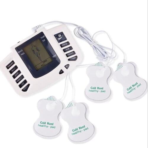 Electrical Stimulator Health care Full Body Relax Muscle Therapy Massager Pulse tens Acupuncture with slipper+ 8 pads JR-309